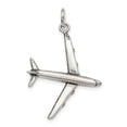 thumbnail image 1 of Sterling Silver Antiqued Airplane Charm Pendant, 1 of 4