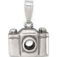 thumbnail image 1 of Sterling Silver Antiqued Camera Charm (11 X 13) Made In India qc3769, 1 of 2