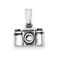thumbnail image 1 of FJC Finejewelers Sterling Silver Antiqued Camera Charm, 1 of 4
