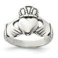 thumbnail image 1 of Sterling Silver Antiqued Claddagh Ring, 1 of 6