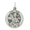 thumbnail image 1 of Sterling Silver Antiqued Saint Mark Medal, 1 of 3