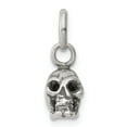thumbnail image 1 of Sterling Silver Antiqued Skull Charm, 1 of 2