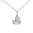thumbnail image 1 of Sterling Silver Baby Duck Pendant Necklace, 18", 1 of 2