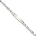 thumbnail image 1 of Sterling Silver Baby ID with Cut-out Heart Bracelet, 1 of 1
