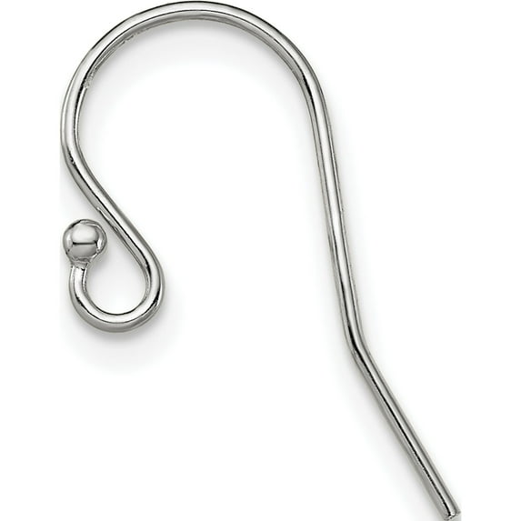 Sterling Silver Ball End Ear Wire(Length 20.25) - Jbsp