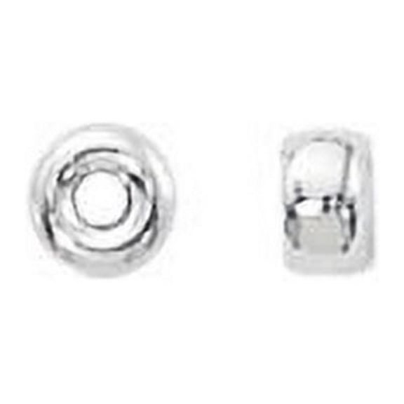 Sterling Silver Bead Caps 4mm - Pack of 25