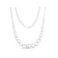 thumbnail image 1 of Sterling Silver Bead Necklace, 18", 1 of 1