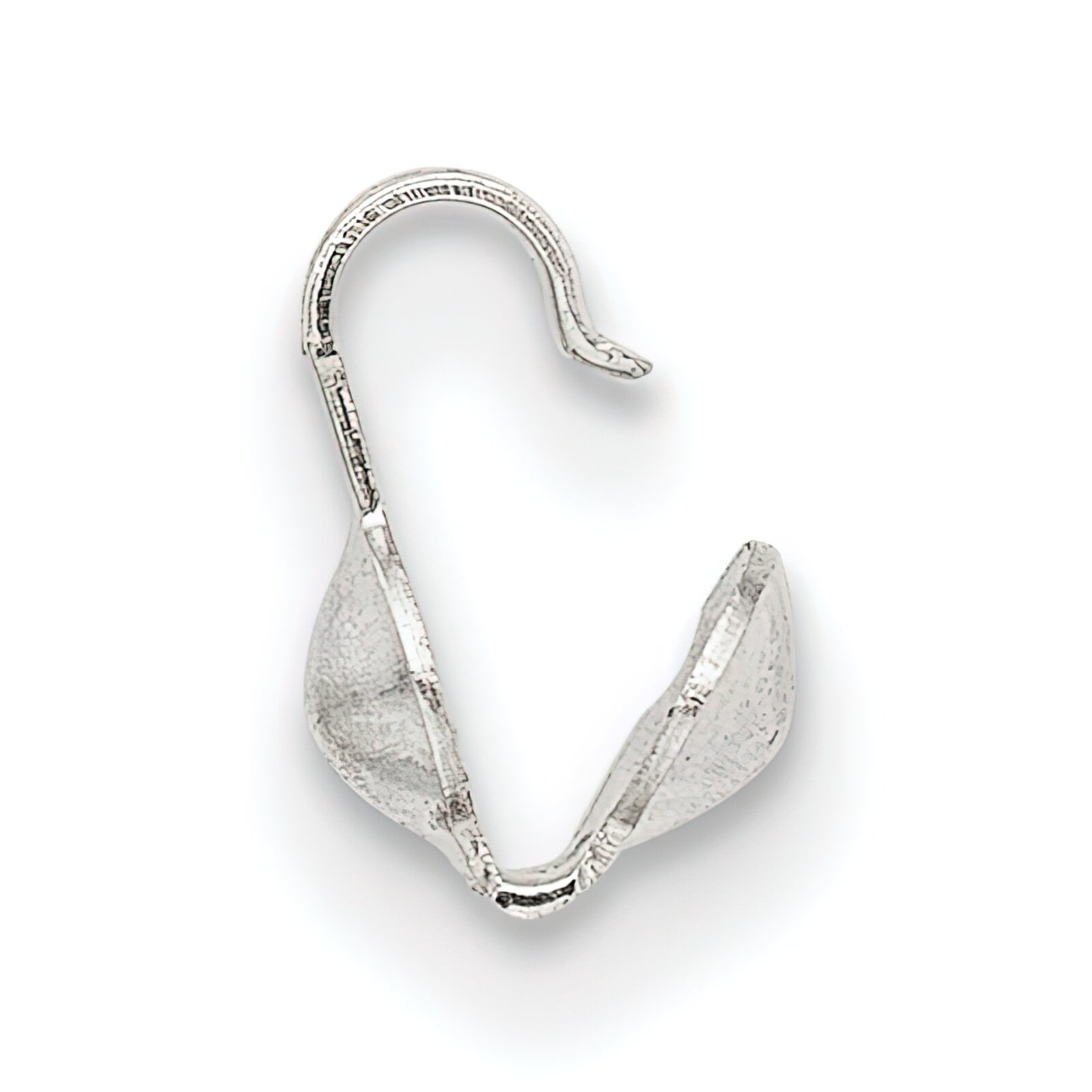 Sterling Silver Bead Tips - Pack Of 12