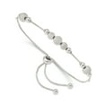 thumbnail image 1 of Sterling Silver Beaded Adjustable Bracelet, 1 of 3