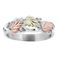 thumbnail image 1 of Sterling Silver Black Hills Gold Traditional Ladies Ring, 1 of 3