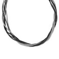 thumbnail image 1 of Sterling Silver Black Rhodium Wire Mesh Necklace (Weight: 16.17 Grams, Length: 18 Inches), 1 of 2