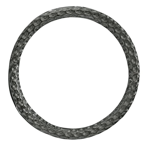 Sterling Silver Black-plated Large Chain Slide