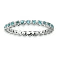thumbnail image 1 of Sterling Silver Blue Topaz Ring, 1 of 5