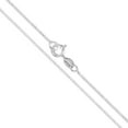 thumbnail image 1 of Sterling Silver Box Chain 0.8mm Genuine Solid 925 Italy Necklace 30" Jewelry Female Unisex, 1 of 5