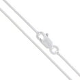 thumbnail image 1 of Sterling Silver Box Chain 1.5mm Solid 925 Italy Lightweight Lobster Claw Clasp Necklace 20" Jewelry Female, 1 of 5