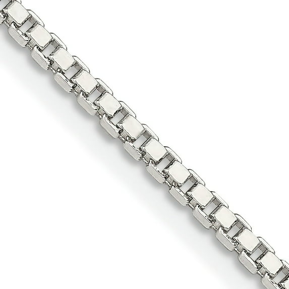 Sterling Silver Box Chain 30"