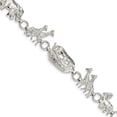 thumbnail image 1 of Sterling Silver Bracelet Fancy Box mm 7 in Noah's Ark, 1 of 6