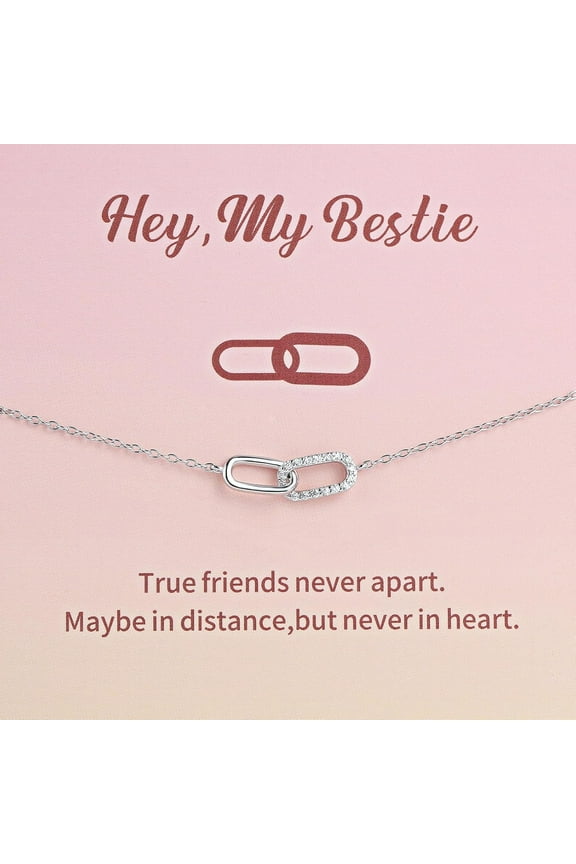 Sterling Silver Bracelets for Women Friendship Bracelets for Bestie, Best Friend Jewelry for Birthday, Wedding