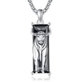 thumbnail image 1 of TANGPOET Sterling Silver Bull Necklace for Men Western Bull Head Pendant Animal Jewelry Gift, 1 of 4