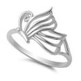 thumbnail image 1 of Sterling Silver Butterfly Wing Ring, 1 of 2
