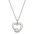 thumbnail image 1 of Sterling Silver CZ Antiqued Mother Of The Groom 18in. Necklace and Pendant, 1 of 7