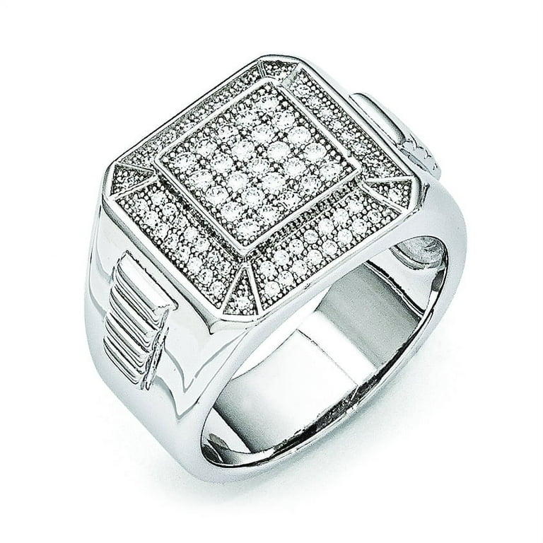Sterling Silver CZ Brilliant Embers Polished Ring Sterling Silver CZ Brilliant Embers Polished Ring