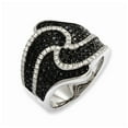 thumbnail image 1 of Sterling Silver & CZ Brilliant Embers Ring - Size 6, 1 of 2