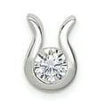 thumbnail image 1 of Sterling Silver CZ Chain Slide, 1 of 4