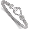 thumbnail image 1 of Sterling Silver CZ Mesh Bracelet, 1 of 5