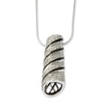 thumbnail image 1 of Sterling Silver & CZ Necklace, 1 of 2