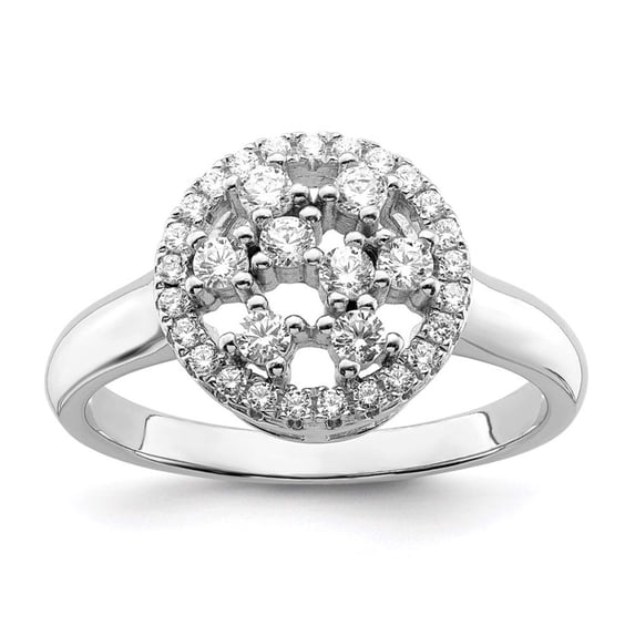 Sterling Silver & CZ Ring