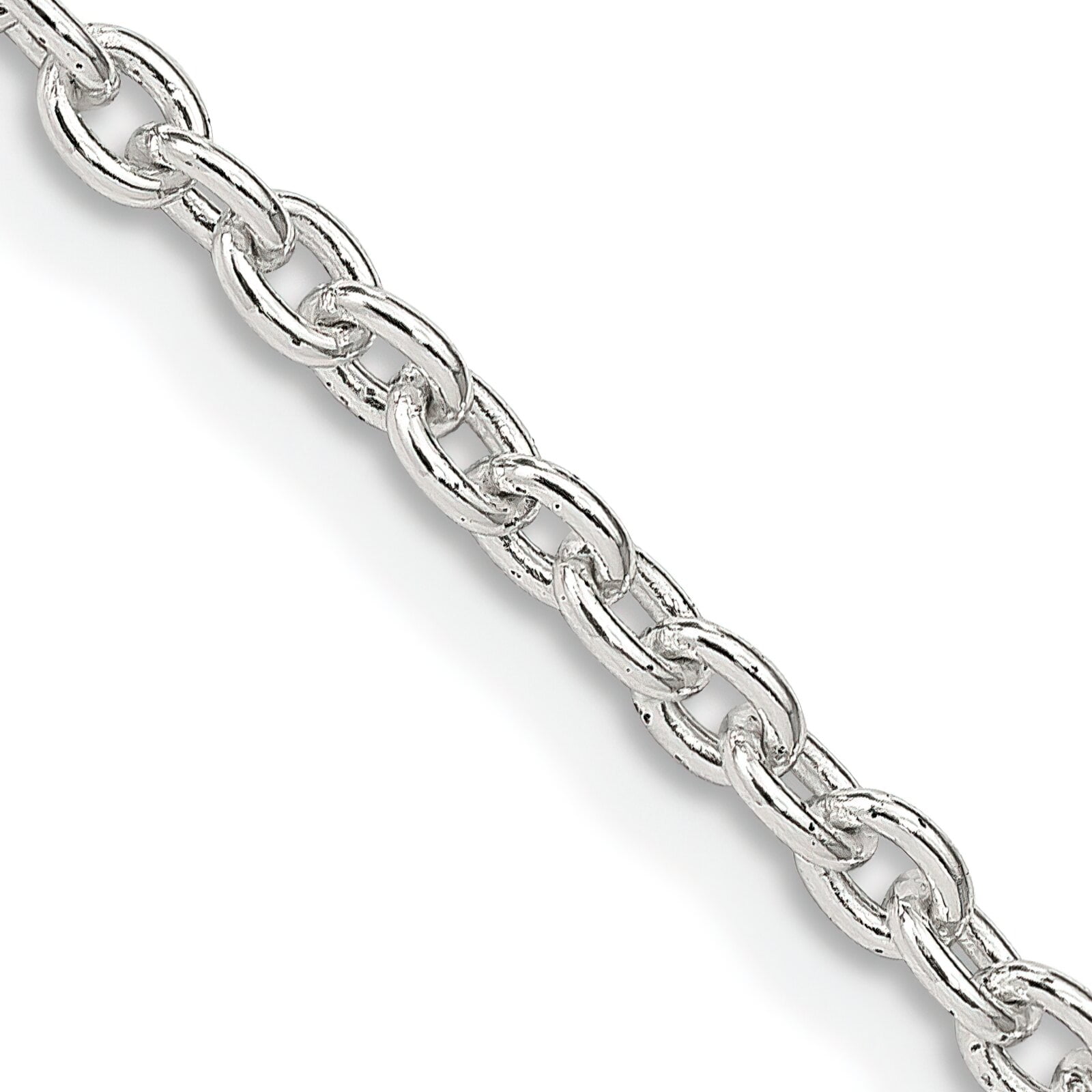 Sterling Silver Cable Chain 18