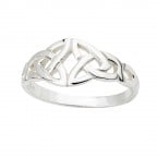 Sterling Silver Celtic Front / Size 6