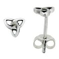 thumbnail image 1 of Sterling Silver Celtic Trinity Knot Stud Earrings, 1/4 inch, 1 of 2