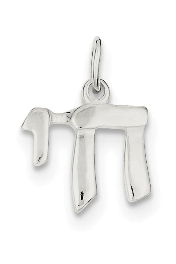 Sterling Silver Chai Life Charm