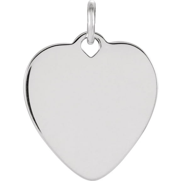 Sterling Silver Charm Heart Only - 1.8 Grams