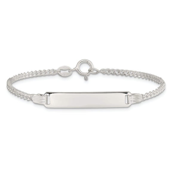 Sterling Silver Children's ID Bracelet