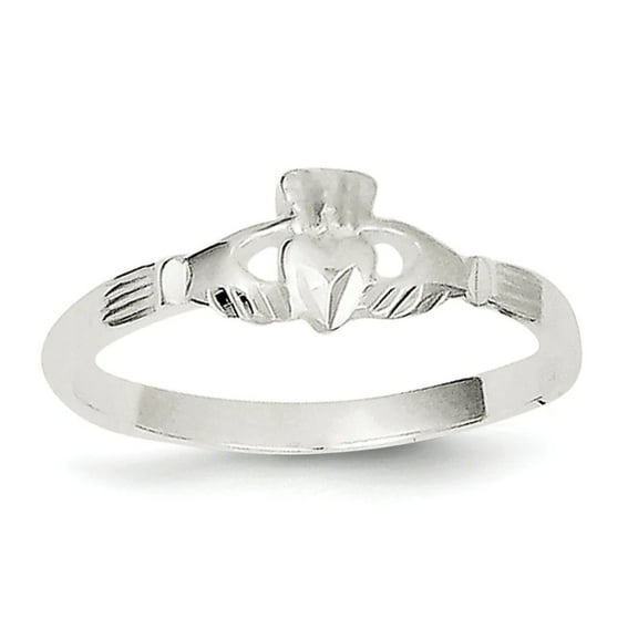 Sterling Silver Claddagh Ring QR229