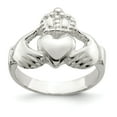 thumbnail image 1 of Sterling Silver Claddagh Ring - Size 6, 1 of 2