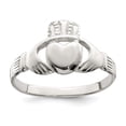 thumbnail image 1 of Sterling Silver Solid Claddagh Ring QR957, 1 of 6
