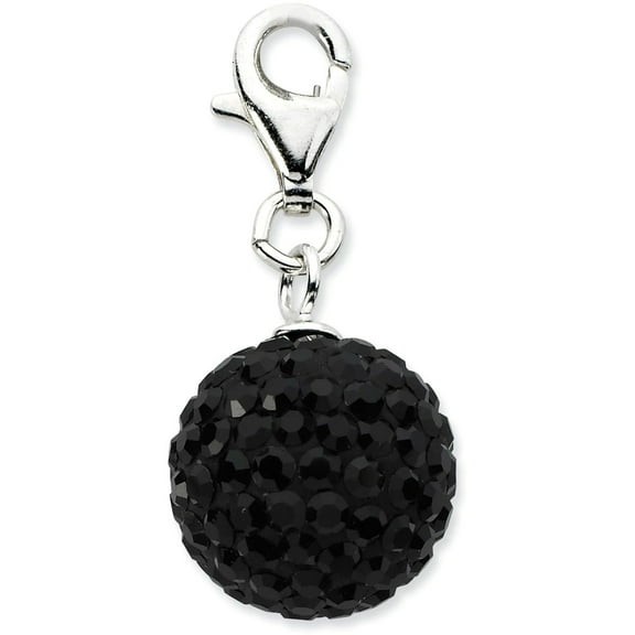 Sterling Silver Rhodium-plated & Antiqued Cross Ring QR6849