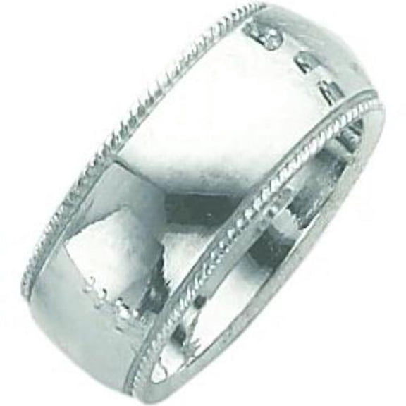 Sterling Silver Comfort Fit Band Size 6