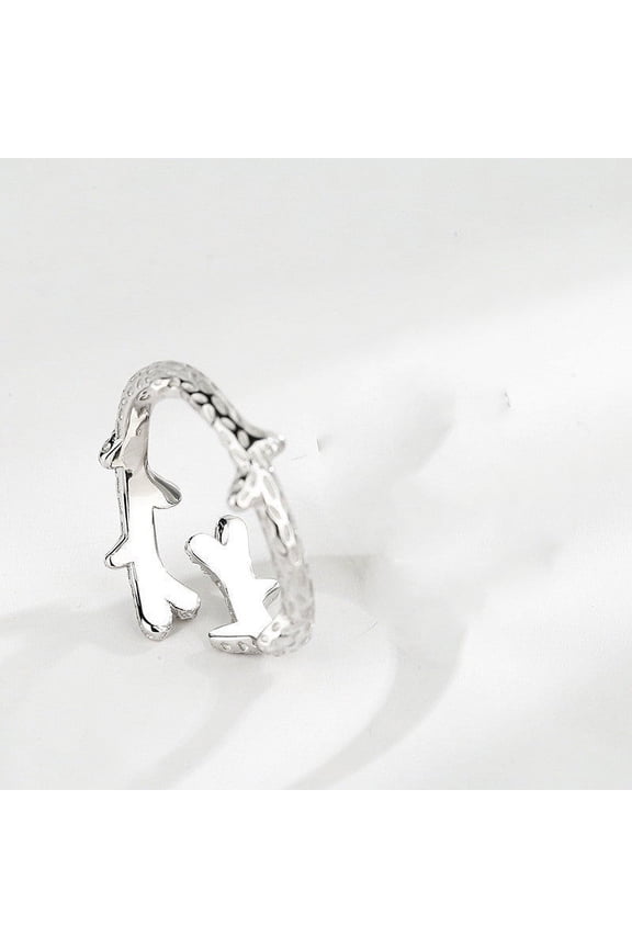 Sterling Silver Couple Rings Matching Promise Bands Korean Style Jewelry for Wedding and Anniversary Gift Plus