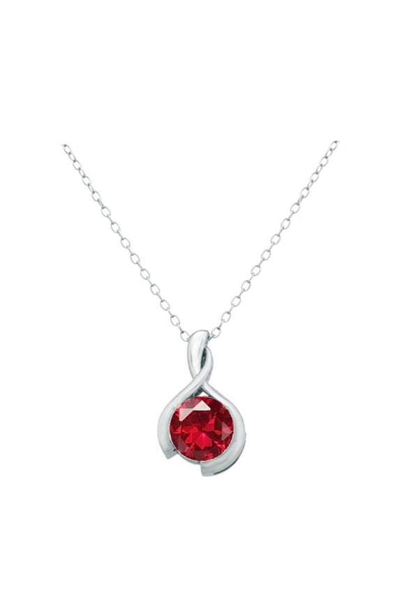 Created Ruby Pendant