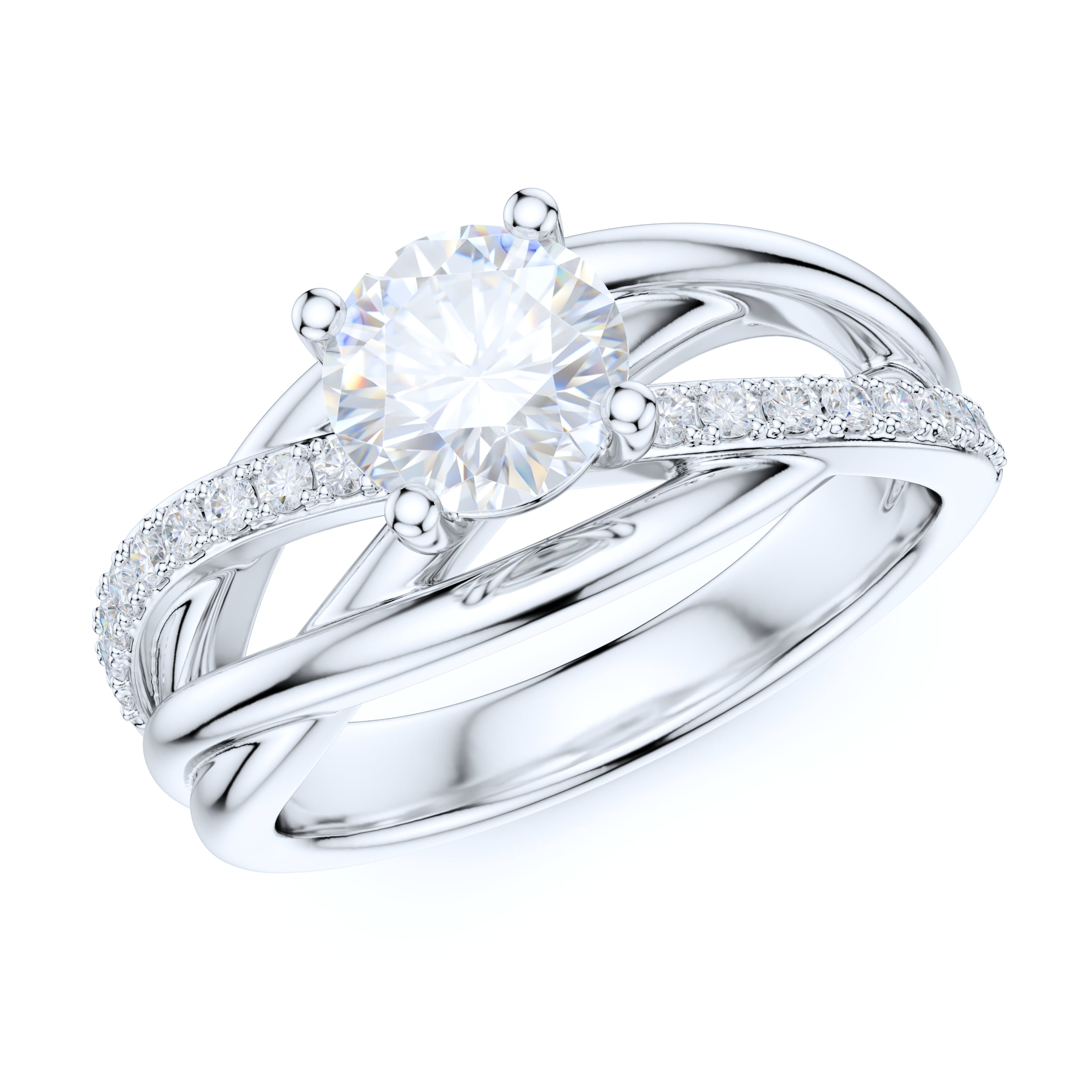  Awmnjtmgpw eternal 925 Sterling Silver unique women's  Engagement Ring Princess Cut Diamond Ring stackable diamond ring set size  6-10