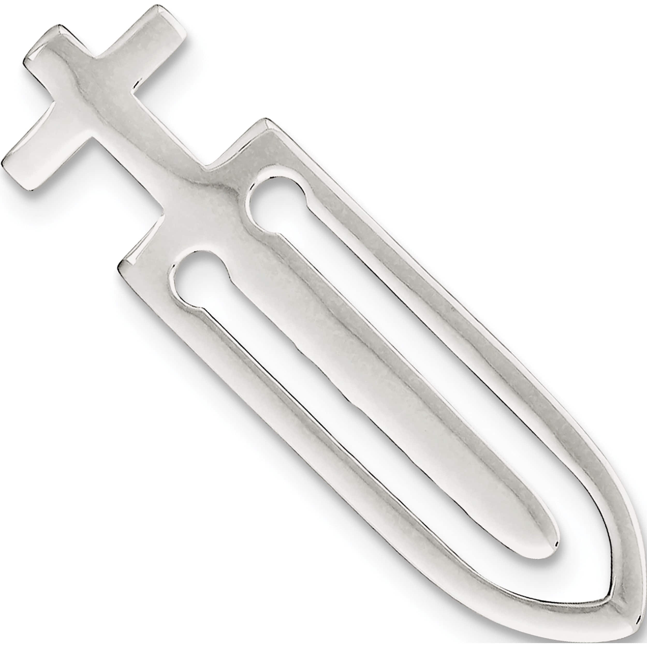 Sterling Silver Cross Bookmark Made In United States qq100