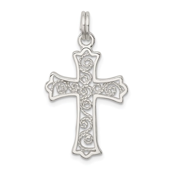 Sterling Silver Cross Charm
