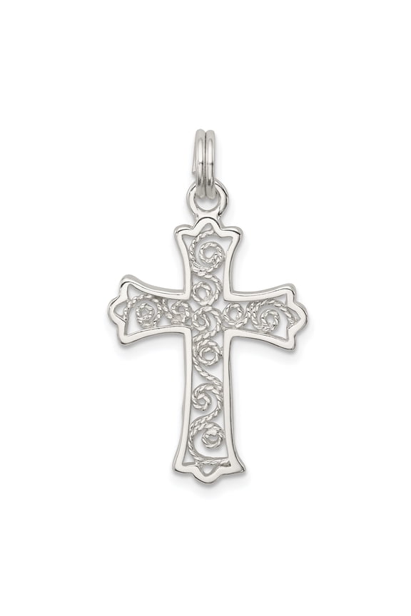 Sterling Silver Cross Charm