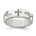 thumbnail image 1 of Sterling Silver Cross Design Ring, 1 of 6