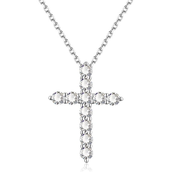 Sterling Silver Cross Necklace for Men and Women | Cross Pendant | Gold Necklaces for Women